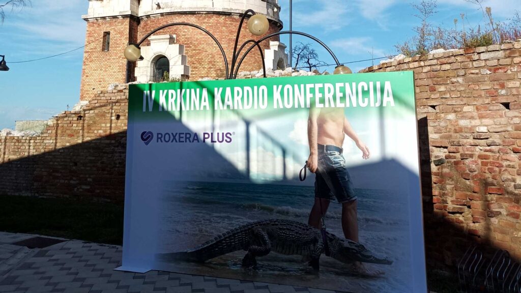 Reklamni pano krke na Gardosu